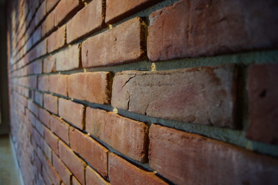 Płytka dekoracyjna ceglana standardowa lico retro kolor melanż realizacja Lublin