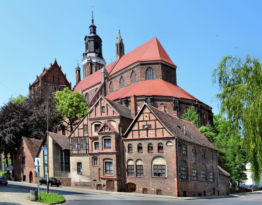 Church NMP kings in Stargard Szczecinski brick gothic