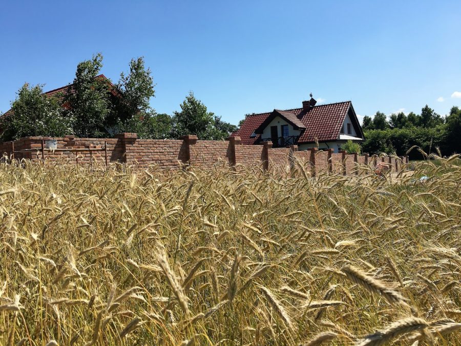 Ziegelbackstein retro manuell produziert