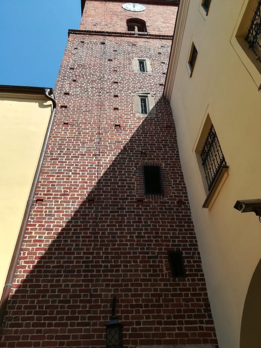 brick gothic town hall brick wall