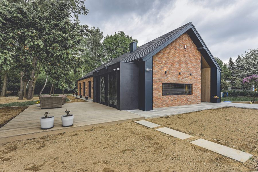 Manufaktura Ziegel moderne Scheune